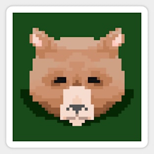 Pixel Bear Magnet